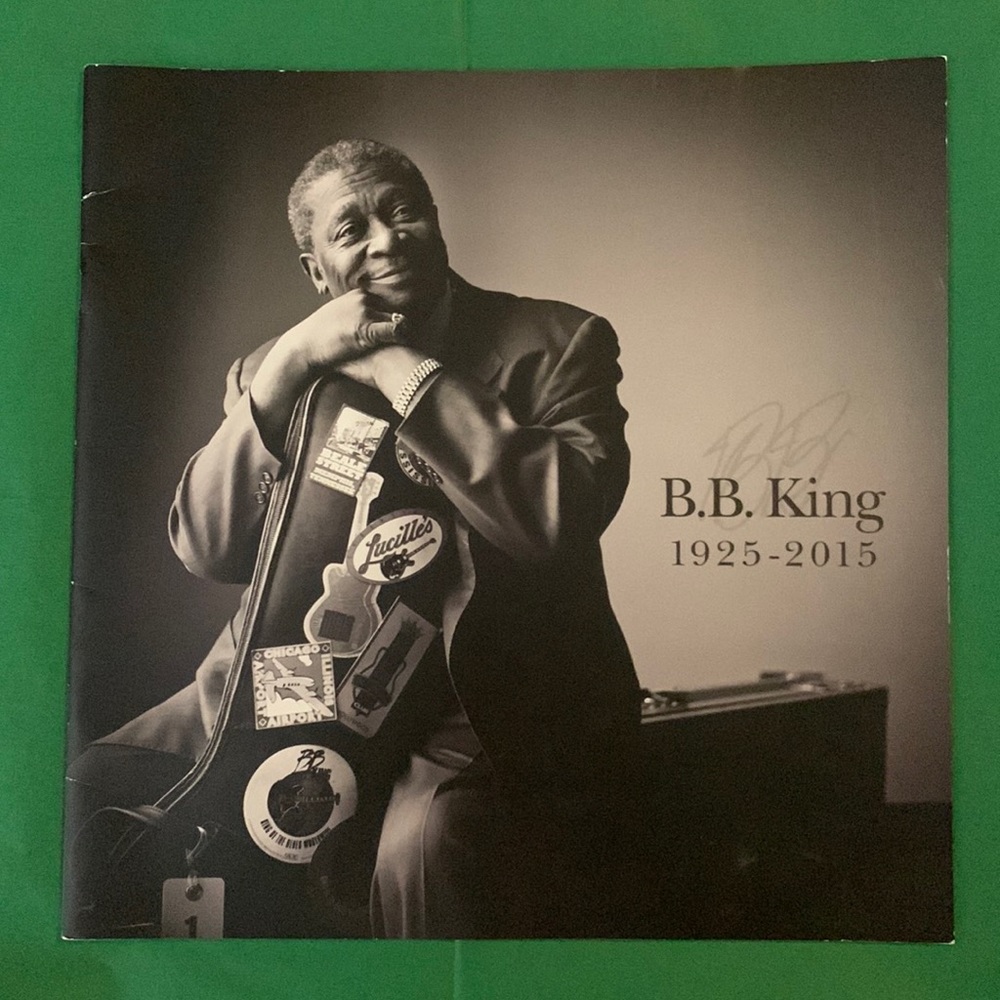 B.B. King 1925-2015 Commemorative Booklet